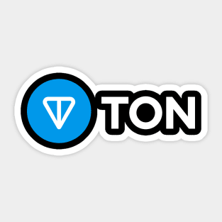 Toncoin (TON) Crypto Sticker